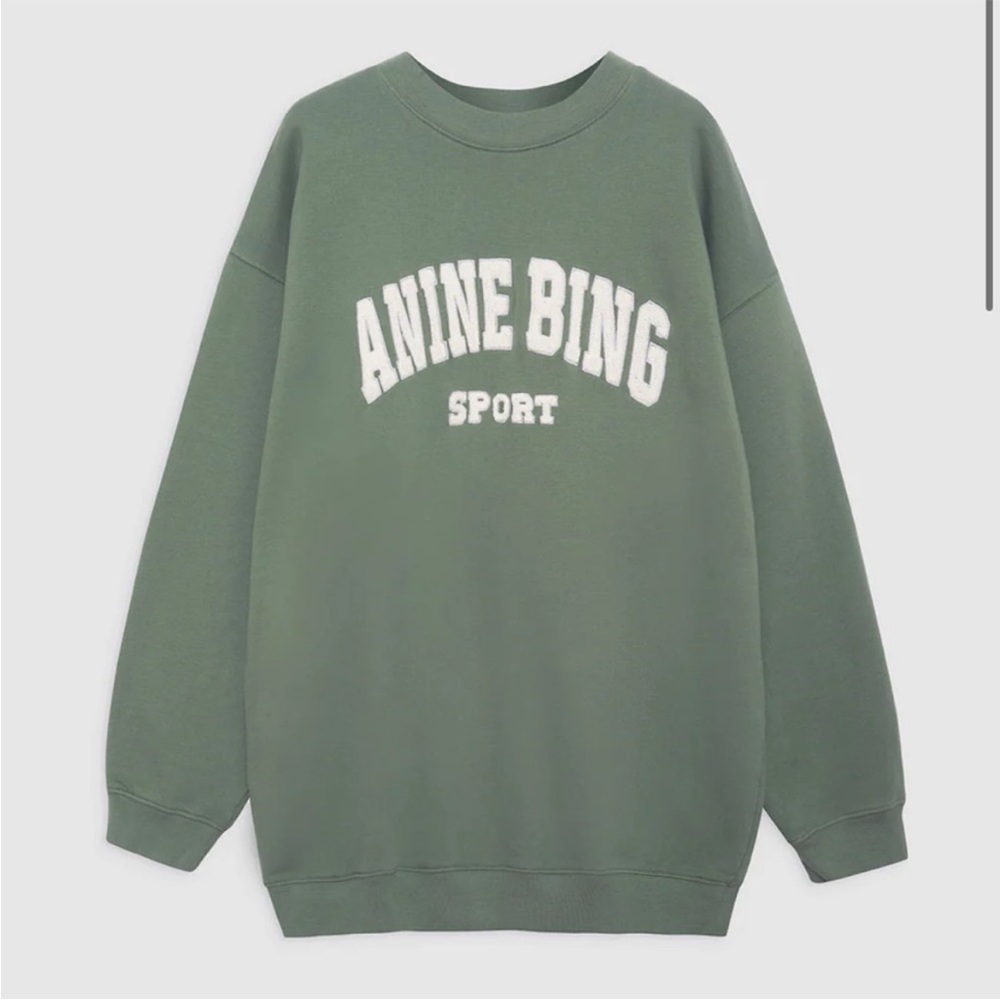 Anine bing Tyler sweatshirt in artichoke